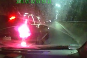 Видео с регистратора Татьяны Черновол