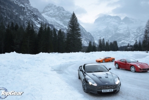 Снежные обои от Top Gear