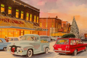 Рождественские картины  Кена Эбертса