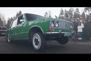 Фестиваль низких автомобилей в Ногинске.