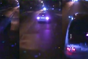 Как БМВ автобус "проучивал"