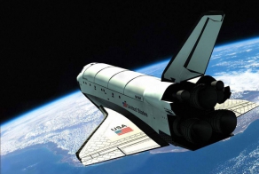 Обломки американского Шаттла на орбите 
