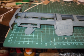 Модель грузовика ЯАЗ из бумаги