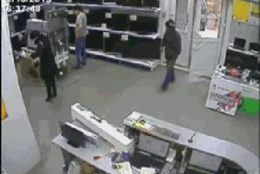 Продуманное ограбление за 6 секунд