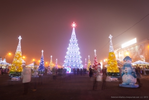 Новогодняя ёлочка в Харькове