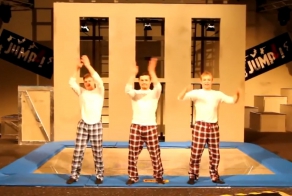 Прекрасное шоу прыгунов