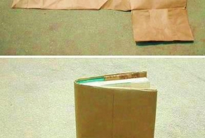 Кто помнит, как делал это со своими книгами в школе?