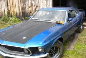 В сарае нашли Ford Mustang