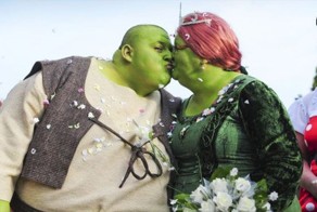 Cвадьба Шрека и Фионы во плоти
