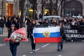 Французы в память жертв терактов в Волгограде
