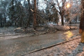 Ледяной дождь в крас