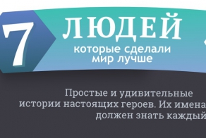 7 людей которые сделали мир лучше