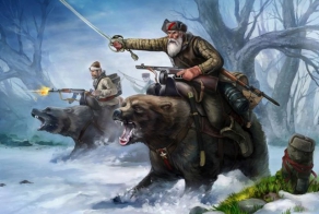 Бежали поджав бороды...