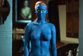 Дженнифер Лоуренс на съемках новой части Люди Икс