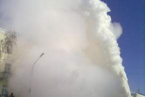 Прорыв труб в Тамбове