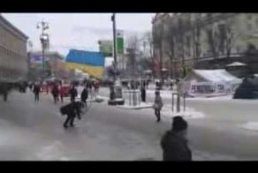 Приколы с Евро Майдана, Киев (видео)
