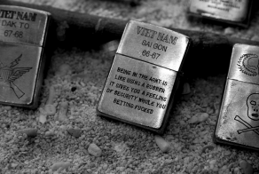 Коллекция зажигалок Zippo времён Вьетнамской войны