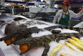 Необычные продукты в китайских супермаркетах