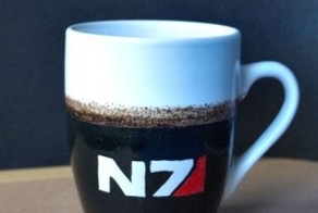 Подарочная кружка Mass Effect своими руками