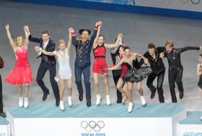 Первое золото России в Сочи.