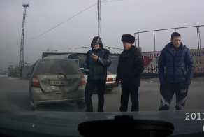 Авария на перекрестке