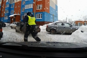 Погоня за пьяным водителем в Чебоксарах