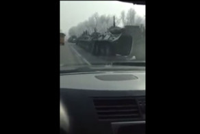 На въезде в Алма-Ату войска стоят