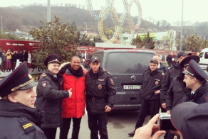 Xzibit и полицейские в Сочи