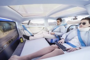 Rinspeed XchangE - концепт из Tesla с автопилотом