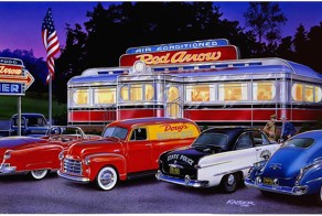 Обед в стиле DINER