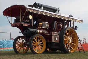 Паровые автобусы и грузовики