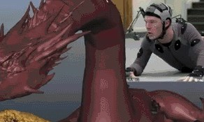 Бенедикт в роли Смауга