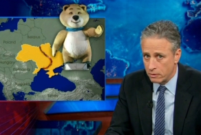 Про ситуацию на Украине в программе The Daily Show