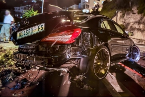 Разбился Mercedes-Benz CLA 45 AMG