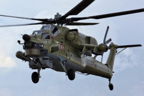 Российские  вертолёты  в Крыму 