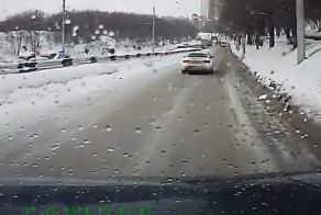 Тройное ДТП