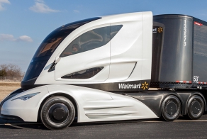 Невероятный футуристический грузовик от Walmart