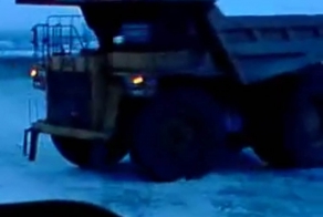 Дрифт на белазе