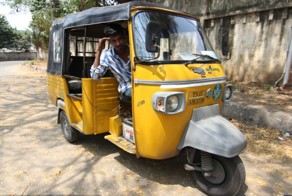 Высокотехнологичное такси в Индии!!!