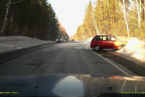 Перевернулся на трассе