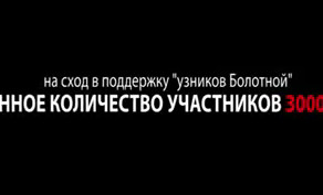 Сход в поддержку "Узников Болотной"