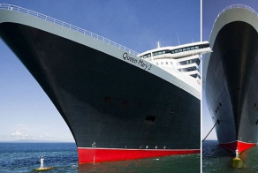 Queen Mary 2 - крупнейший круизный лайнер в мире с капитаном на носу!