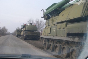 Украина подтягивает в Донецкую область ЗРК  "Бук"