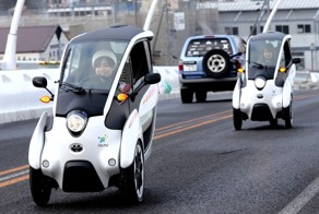Toyota i-Road выехал на дороги