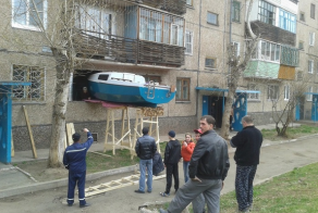 Ангар для катера