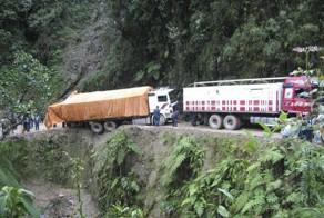 Дорога смерти в Боливии