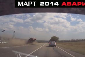 Весенние аварии на дорогах СНГ