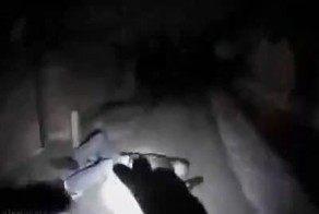 Убийство подозреваемого с молотком в руках двумя полицейскими