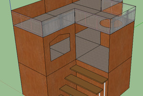 Рукожопство для ребенка!!!!!! Или как я сделал игровой домик!!!