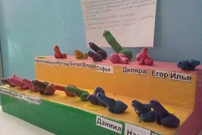 Дети любят своих пап.